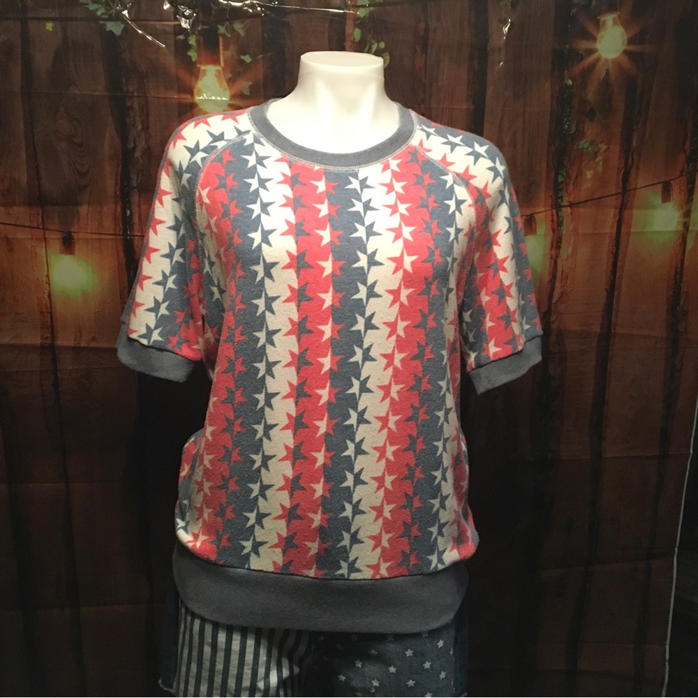 Star-Spangled Knit Top
